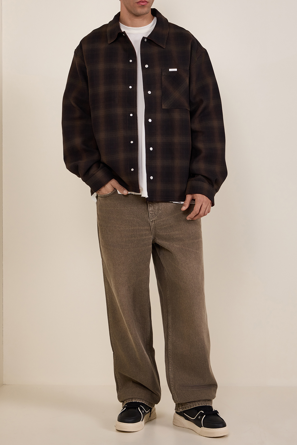 חולצת ז'קט דו-צדדית